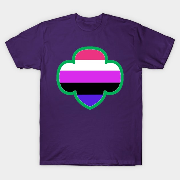 Genderfluid GSA T-Shirt by RaineyDayz